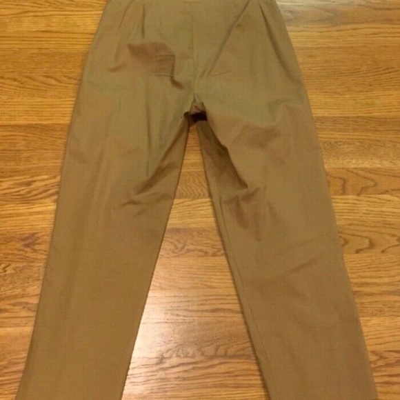 Randy Kemper Women's Tan Cotton Pants w/ side zipper, Size 6 - Picture 3 of 11